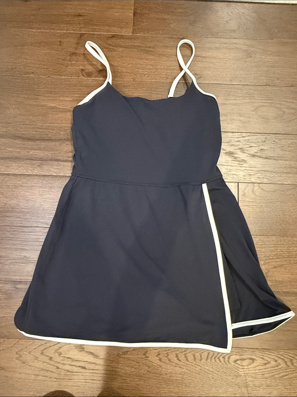All in Motion Black Soft Wrap Active Tennis Dress Size S/M - C1-512